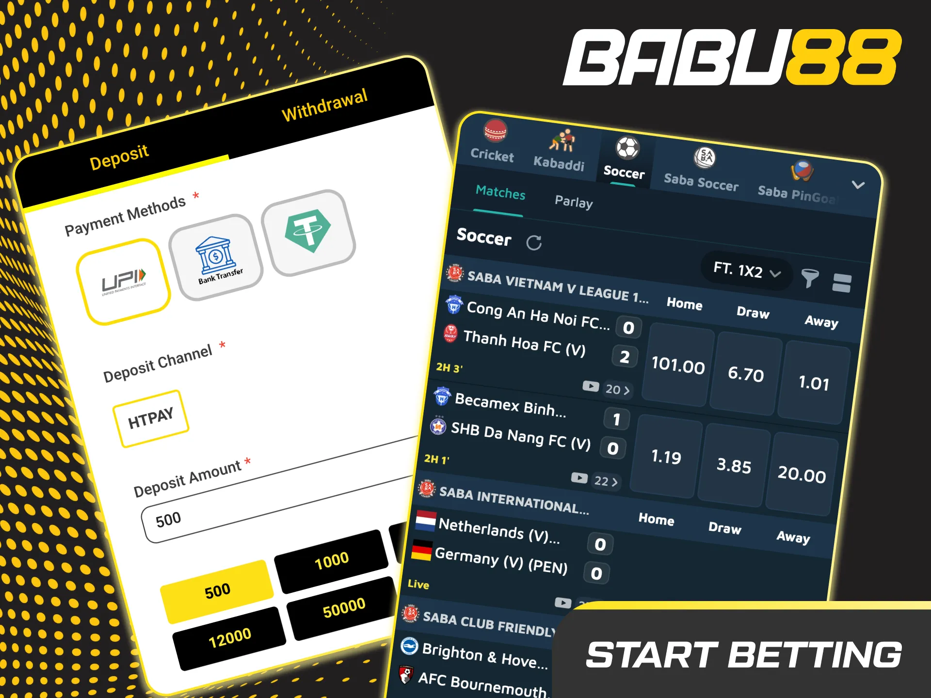 Follow our official guide on the easy steps to start betting in the Babu88 app to place your wagers quickly.