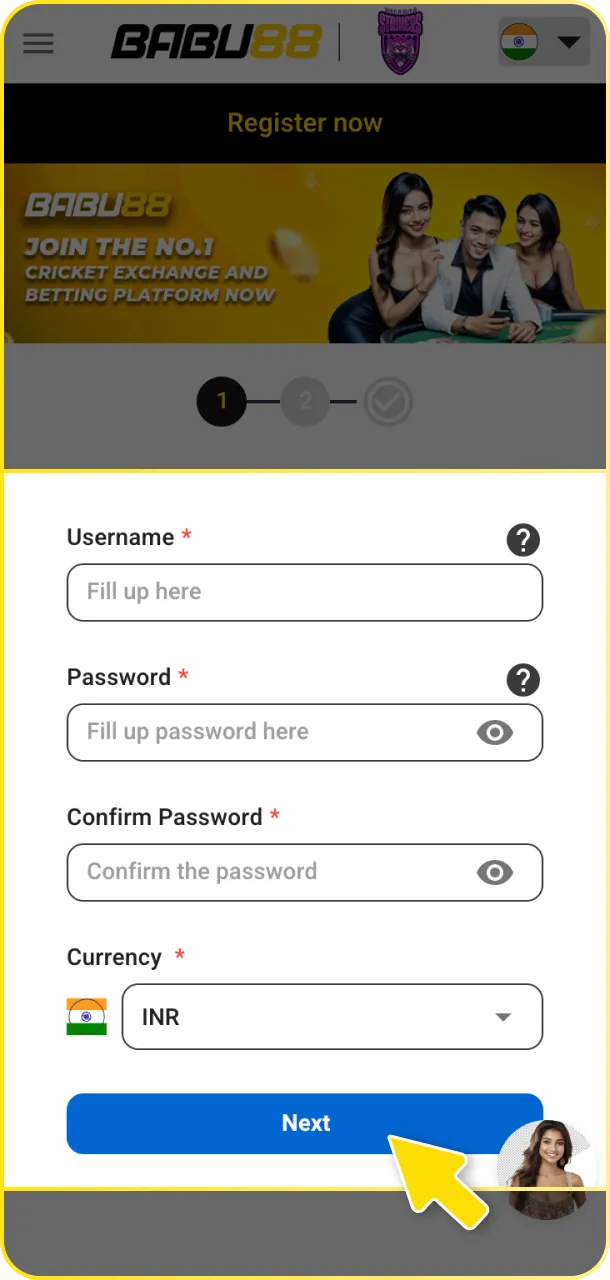 Sign up or log in to start placing basketball bets at Babu88.