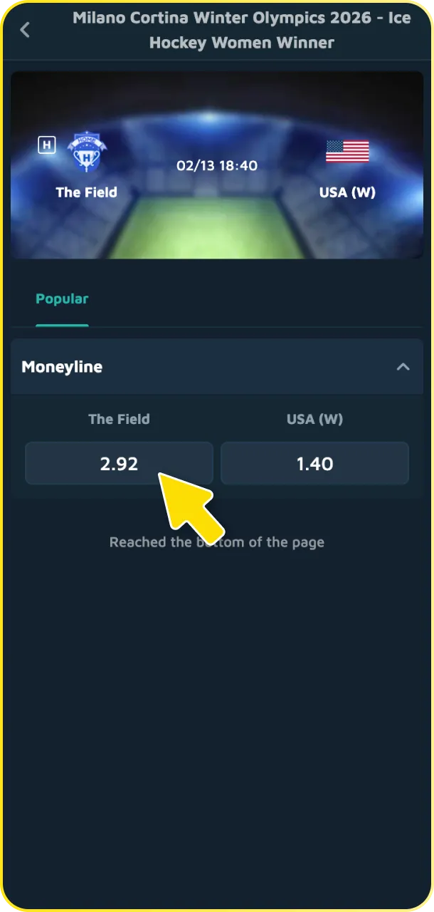 Review the odds and place your ice hockey bet at Babu88.