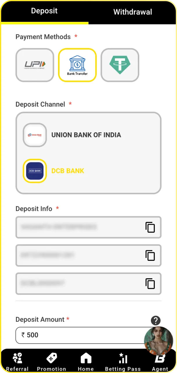 Add funds through local Indian payment methods to place MMA wagers at Babu88.