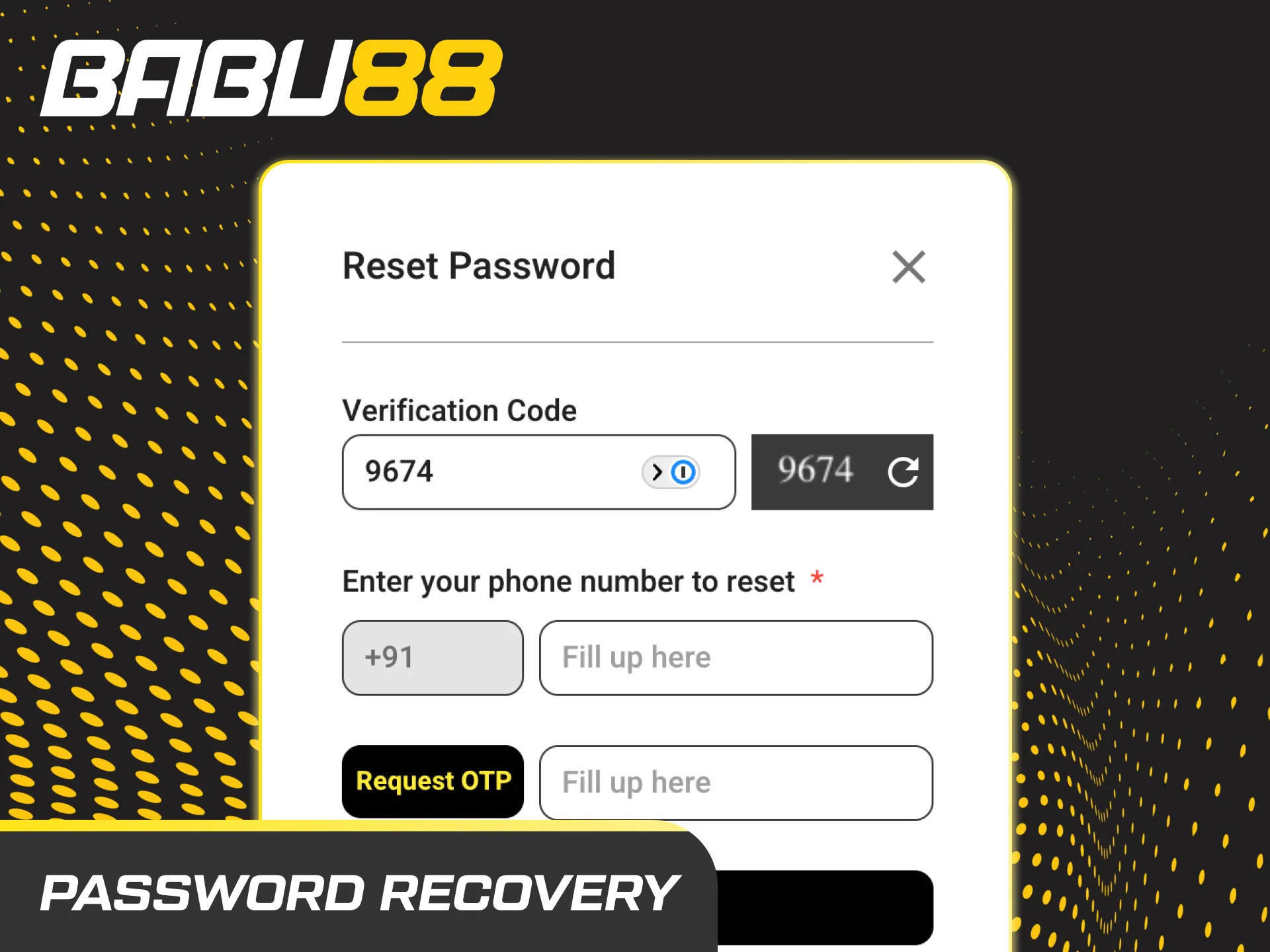 Account password recovery steps: Forgot Password, choose SMS or email, verify, set new password, sign in.
