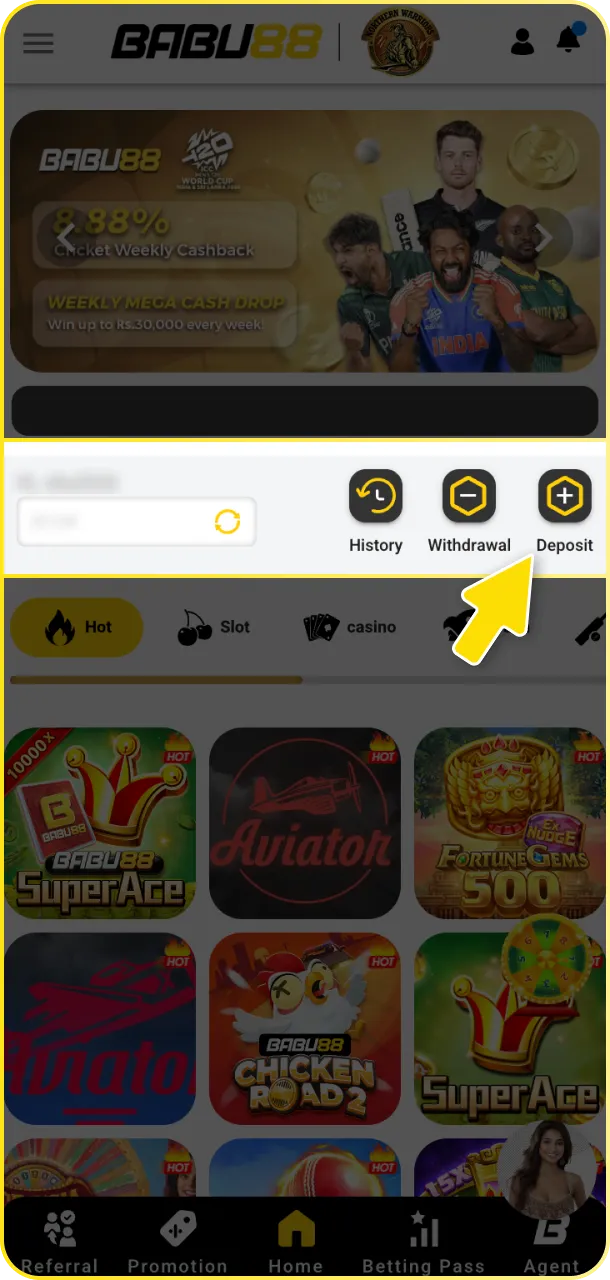 Deposit in INR and claim a welcome bonus at Babu88 StarCraft II.