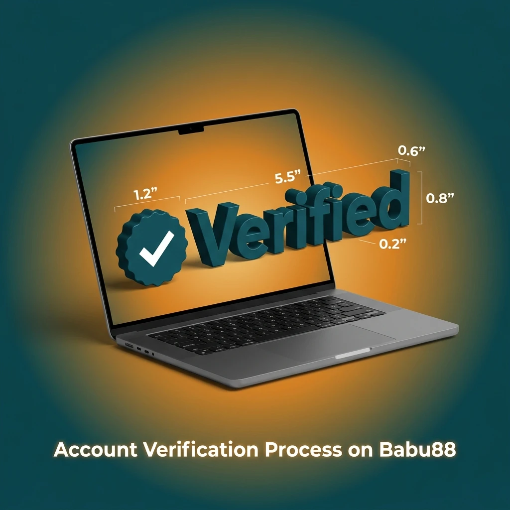 Babu88 account KYC verification process showing identity, address, and payment proof submission steps