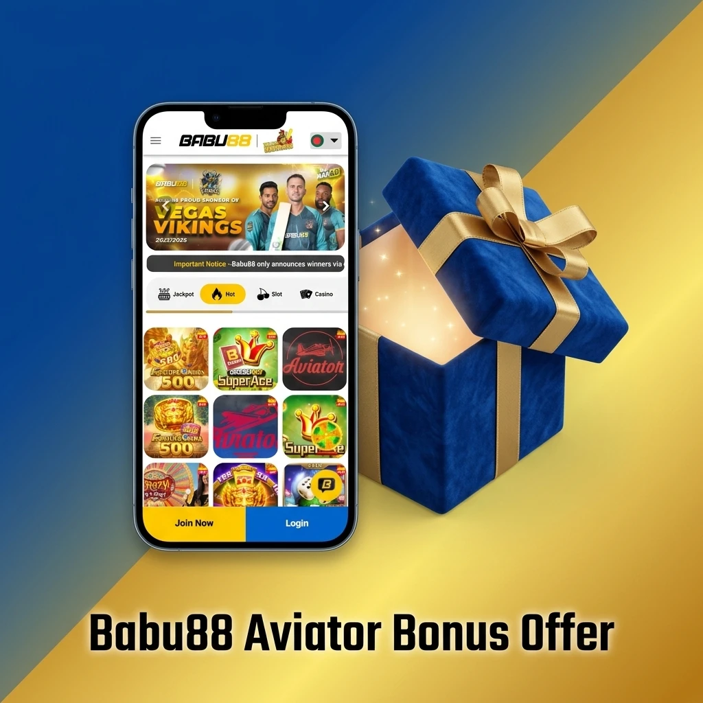 Babu88 Aviator bonus offer with 100% match up to ₹20,000 on Live Casino for new players