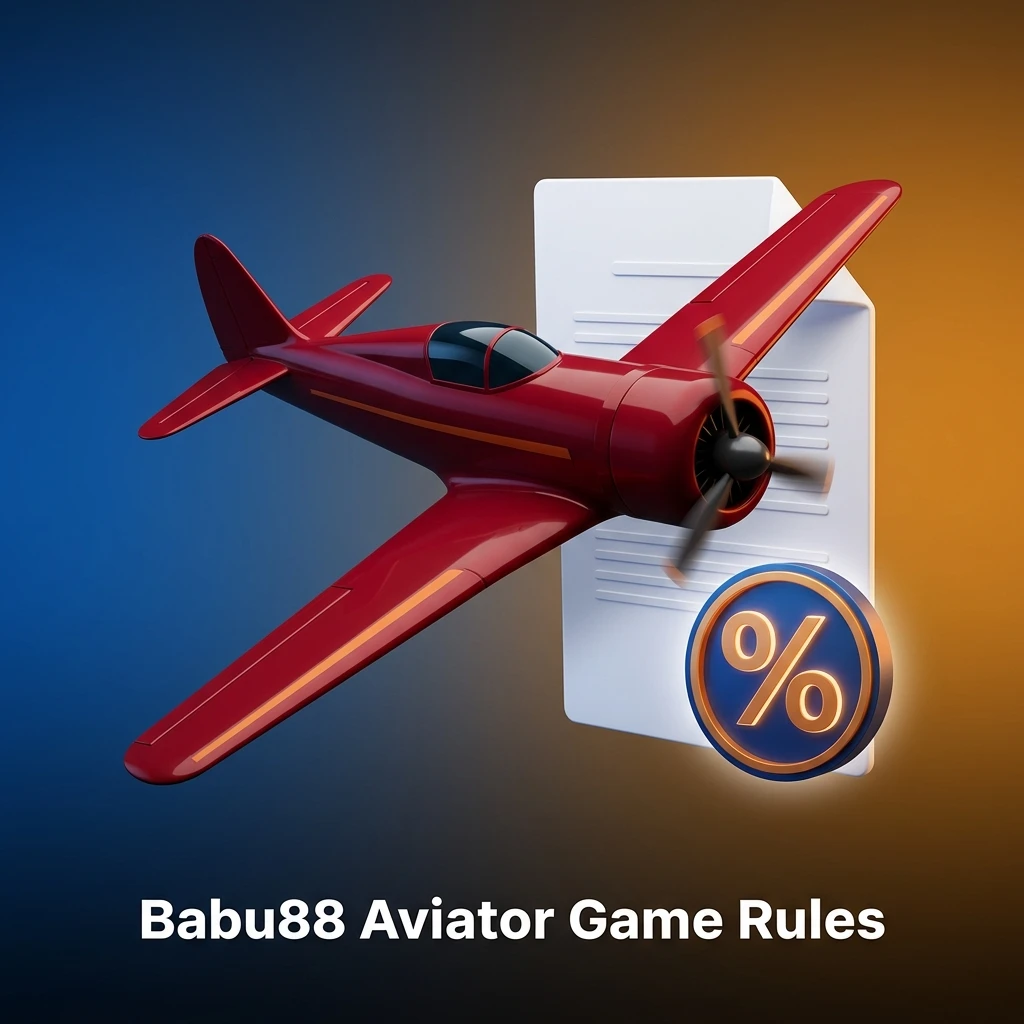 Babu88 Aviator game rules showing plane takeoff multiplier rise cash out mechanics and provably fair system