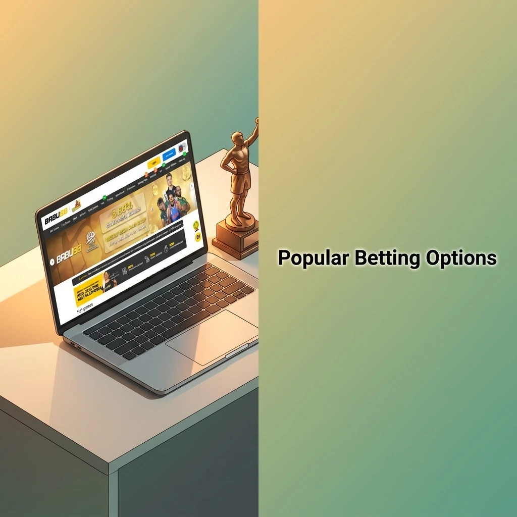 Popular betting options on Babu88 including live in-play, pre-match line betting, and multi bet accumulator formats