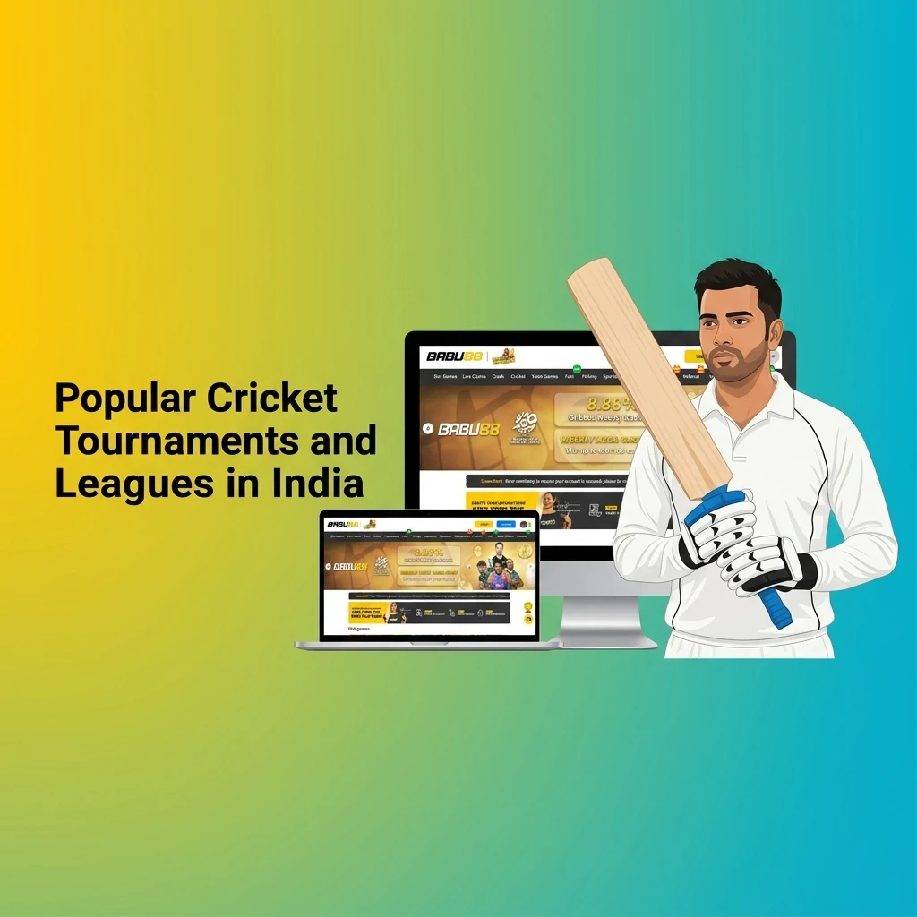Popular cricket tournaments in India including IPL, ICC World Cup, T20 World Cup, The Ashes, and Asia Cup for betting