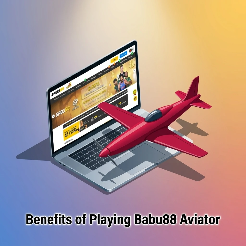 Benefits of playing Babu88 Aviator including 97% RTP, welcome bonus, mobile access, and provably fair gameplay