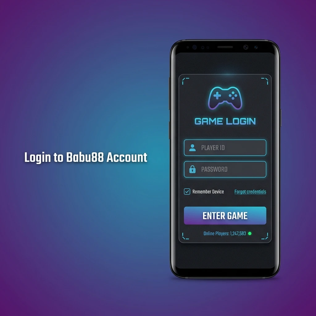 Step-by-step guide to login to Babu88 account on official website using mobile number or email